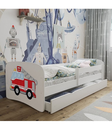 Vaikiška lova Dreams - gaisrinė - vaiko kambario baldai, vaikiskos lovos, lovos vaikams, vaikiskos lovytes, dviaukste lova